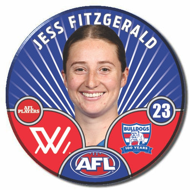 AFLW S10 WESTERN BULLDOGS - FITZGERALD, Jess