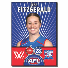 AFLW S10 WESTERN BULLDOGS - FITZGERALD, Jess