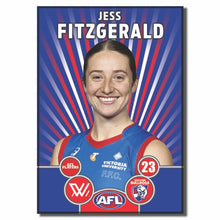 AFLW S11 WESTERN BULLDOGS - FITZGERALD, Jess