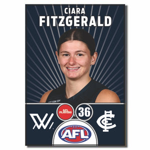 AFLW S10 CARLTON - FITZGERALD, Ciara