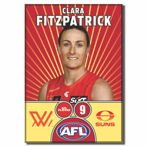AFLW S10 GOLD COAST SUNS - FITZPATRICK, Clara