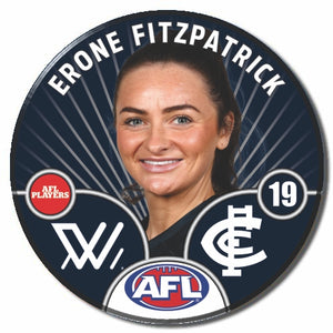 AFLW S10 CARLTON - FITZPATRICK, Erone
