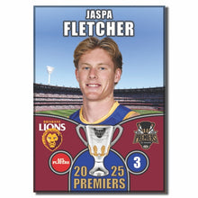 AFL 2025 PREMIERS - FLETCHER, Jaspa