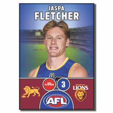 2025 AFL Brisbane Lions Football Club - FLETCHER, Jaspa