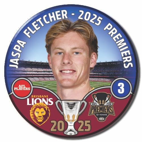 AFL 2025 PREMIERS - FLETCHER, Jaspa