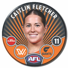 AFLW S11 GWS GIANTS - FLETCHER, Caitlin