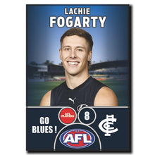 2025 AFL Carlton Football Club - FOGARTY, Lachie