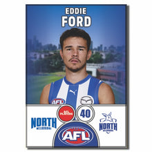 2025 AFL North Melbourne Football Club - FORD, Eddie