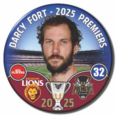 AFL 2025 PREMIERS - FORT, Darcy