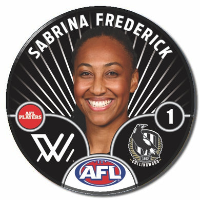 AFLW S10 COLLINGWOOD - FREDERICK, Sabrina