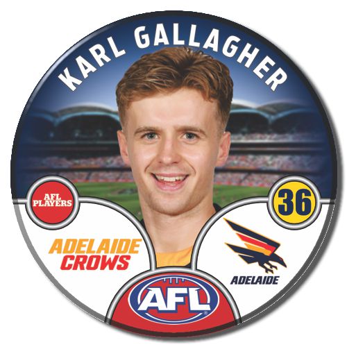 2025 AFL Adelaide Football Club - GALLAGHER, Karl