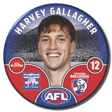 2025 AFL Western Bulldogs Football Club - GALLAGHER, Harvey