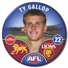 2025 AFL Brisbane Lions Football Club - GALLOP, Ty