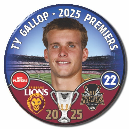 AFL 2025 PREMIERS - GALLOP, Ty