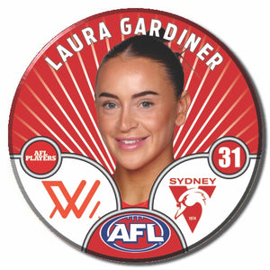 AFLW S10 SYDNEY SWANS - GARDINER, Laura