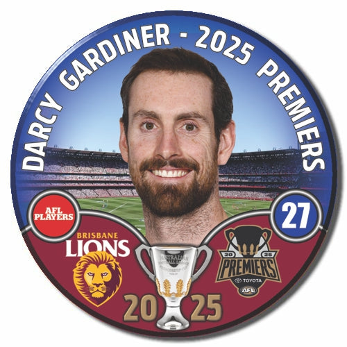 AFL 2025 PREMIERS - GARDINER, Darcy