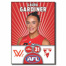 AFLW S10 SYDNEY SWANS - GARDINER, Laura