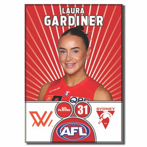 AFLW S10 SYDNEY SWANS - GARDINER, Laura