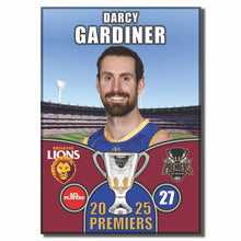 AFL 2025 PREMIERS - GARDINER, Darcy