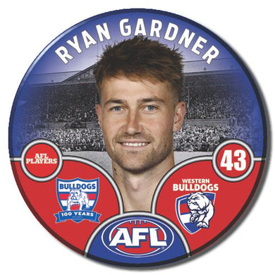 2025 AFL Western Bulldogs Football Club - GARDNER, Ryan