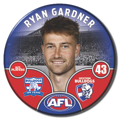 2025 AFL Western Bulldogs Football Club - GARDNER, Ryan