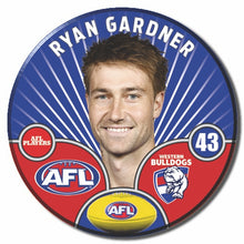 AFL 2026 WESTERN BULLDOGS Football Club - GARDNER, Ryan