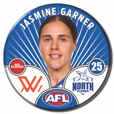 AFLW S10 NORTH MELBOURNE - GARNER, Jasmine
