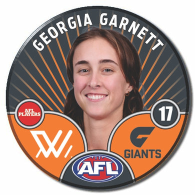 AFLW S10 GWS GIANTS - GARNETT, Georgia