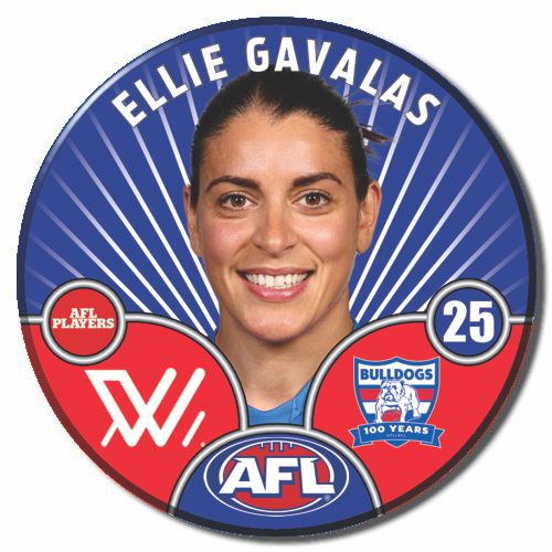 AFLW S10 WESTERN BULLDOGS - GAVALAS, Ellie