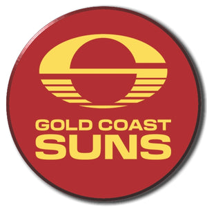 GOLD COAST SUNS SUPPORTER BADGES