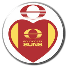 GOLD COAST SUNS SUPPORTER BADGES
