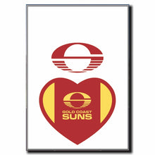 GOLD COAST SUNS SUPPORTER MAGNETS
