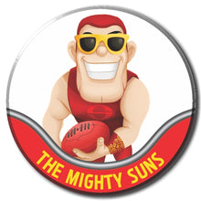 GOLD COAST SUNS SUPPORTER BADGES