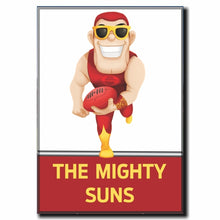 GOLD COAST SUNS SUPPORTER MAGNETS