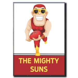 GOLD COAST SUNS SUPPORTER MAGNETS