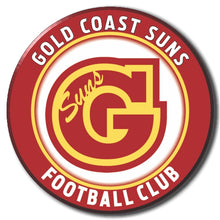 GOLD COAST SUNS SUPPORTER BADGES