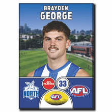 2024 AFL North Melbourne Football Club - GEORGE, Brayden