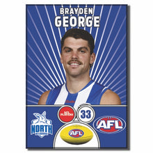 AFL 2026 NORTH MELBOURNE Football Club - GEORGE, Brayden