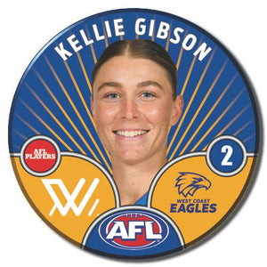 AFLW S10 WEST COAST EAGLES - GIBSON, Kellie
