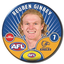 AFL 2026 WEST COAST EAGLES Football Club - GINBEY, Reuben