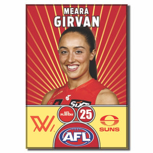 AFLW S10 GOLD COAST SUNS - GIRVAN, Meara