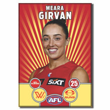 AFLW S11 GOLD COAST SUNS - GIRVAN, Meara