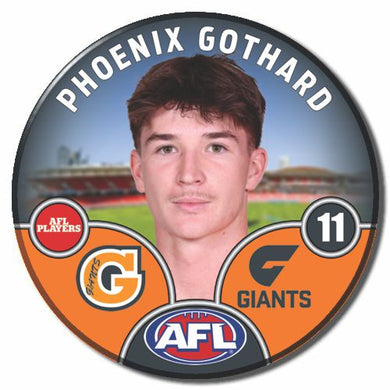 2025 AFL GWS Giants Football Club - GOTHARD, Phoenix