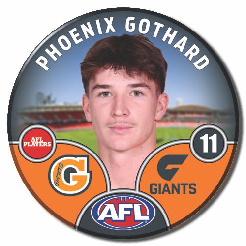 2025 AFL GWS Giants Football Club - GOTHARD, Phoenix