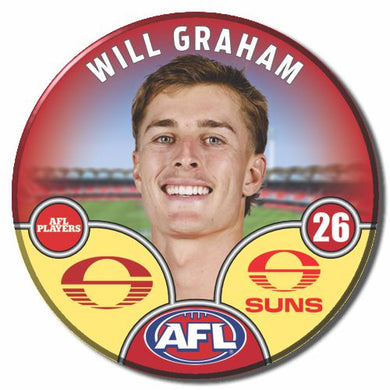 2025 AFL Gold Coast Suns Football Club - GRAHAM, Will