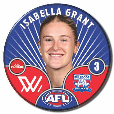AFLW S10 WESTERN BULLDOGS - GRANT, Isabella