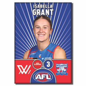 AFLW S10 WESTERN BULLDOGS - GRANT, Isabella