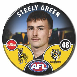 2025 AFL Richmond Football Club - GREEN, Steely