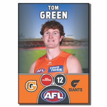 2025 AFL GWS Giants Football Club - GREEN, Tom