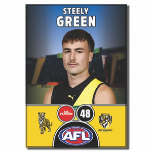 2025 AFL Richmond Football Club - GREEN, Steely